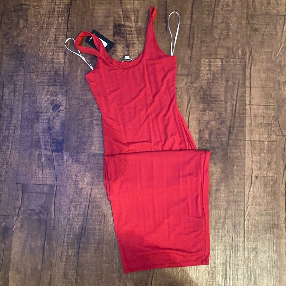 Red dress